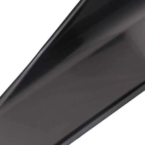 تنورة جانبية للسيارة عالمية، مصد خلفي للشفاه، مآزر مضادة للخدش، واقي جناح الناشر (ألياف الكربون السوداء، 48 سم) in Kuwait