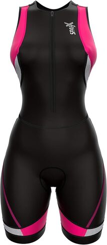 بدلة الترياتلون النسائية من Sparx، بدلة سباق ثلاثية للنساء، بدلة ثلاثية مضغوطة للجري والسباحة وركوب الدراجات in Kuwait