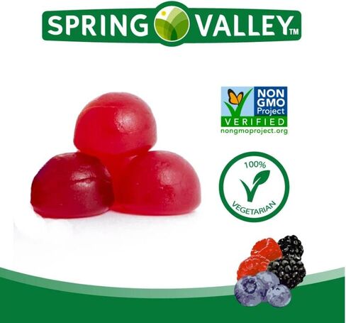 Adventure Home Spring Valley Elderberry Gummy Supplements, 50 mg, 120 Count+Better Guide Vitamins Supplements in Saudi Arabia