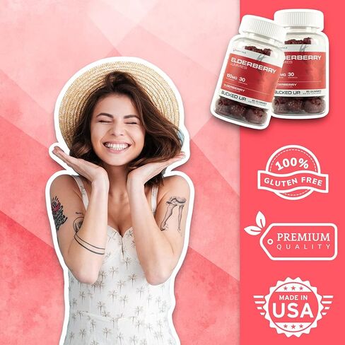 علكات نبات البلسان مع الزنك وفيتامين ج 100 مجم، 60 علكة - الأساسيات in Kuwait