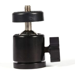 Ball Head, 360 Degree Rotating Ball Head, for 1/4 Camera Tripod