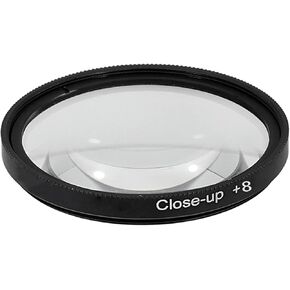 +8 Close-up Lens Filter 37/39/40.5/43/46/49/52/55/58/62/67/72/77/82/86mm Macro Close-up Lens Filter+8 (58mm)