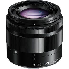 Panasonic LUMIX H-FS35100E-K Micro Four Thirds 35-100 mm Telephoto Zoom Lens - Black
