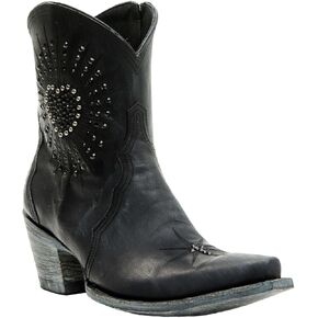 Old Gringo Women's Amun Short Booties Snip Toe - BL3848-1 8 M US Black