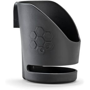 Baby Stroller Cup Holder for Parents - Designed for V2 Lightweight Strollers - Black