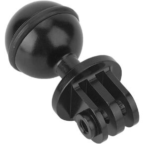 Ball Head Mount, Aluminium Alloy Camera Mount Tripod Ball Head with Stable Performance for Camera (Red)