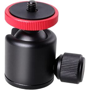 Angoily Head for Camera Tripod Thread Mount Rotatable DSLR Camera Mount Stand Durable Compatible with Camcorders and Accessories Black