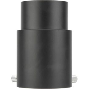 2 Inch Telescope Eyepiece Extension Tube | 60mm Metal Adapter for Astronomical Telescopes | Aluminum Alloy with Non - Reflective Coating | Brass Locking Screw