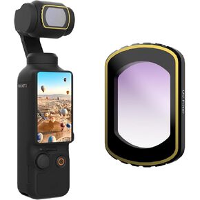 MOVMAX Magnetic UV Filter for DJI Osmo Pocket 3, Protect Filter for Pocket 3 Creator Combo Accessories, Multi Coated/Optical Glass/Lightweight Aluminum Frame