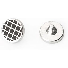 Grid Pattern Camera Metal Shutter Button for FUJIFILM X100VI X100V X-T4 X-T3 X-E4 X-T50 X-T30II hot Shoe Cover Shutter Decorative Set (Aluminum Alloy-Shutter Decorative Button) in Kuwait