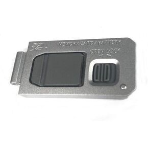 New Battery Door Cover Lid Cap Case Repair For Panasonic DMC-LX100 Leica D-LUX Typ109 Silver