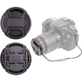 CamDesign43MM Snap-On Front Lens Cap/Cover Compatible with Canon, Nikon, Sony, Pentax, Samsung, Panasonic, Fujifilm, Olympus All DSLR Lenses