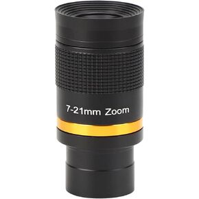 Astronomical Telescope Eyepiece Zoom Eyepiece 7 21mm for Moon Planets Nebulae, Very Practical