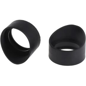 Rubber Eyepiece Shield 8Pcs 34mm Diameter Rubber Eyepiece Cover Guards for Stereo Microscope Binocular Telescopes