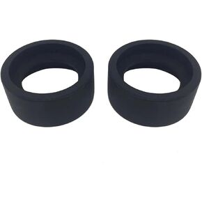 Rubber Eyepiece Shield 6PCS Inner Diameter 36 mm Eyepiece Eye Shield Rubber Eye Guards for Stereo Microscope Binocular Telescopes