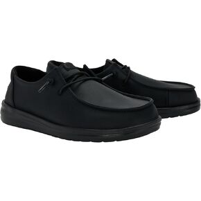 Hey Dude Wendy Work Classic Wide Triple Black Size 9, Women’s Shoes, Women’s Slip-on Loafers, Comfortable & Light-Weight