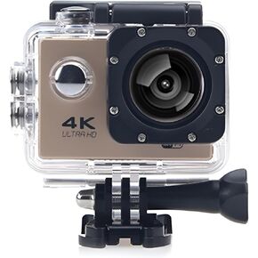 lilaBelle]【 WiFi Sports Camera 4K 30FPS Waterproof DV Camcorder - 140° Wide Angle for Hiking Camping Fishing - Compact Travel Camera with Night for Content Creators