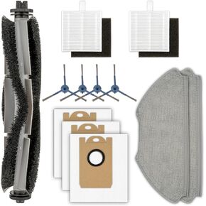 (4 Pack) T20+ HEPA Filters and Foam Filters Compatible With Airrobo T20+ Robot Vacuum Cleaner, Filter Kit, Replacement Parts 4 Filters, Filters Accessories Kit