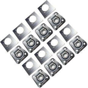 Replacement part fits Eight (8) 1-1/2" Bolt-On Recessed D-Ring & Recessed D-Ring Mounting Plate CHStet39076