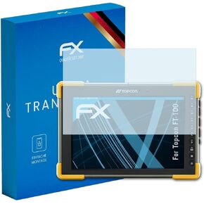 Screen Protection Film compatible with Topcon FT-100 Screen Protector, ultra-clear FX Protective Film (2X)