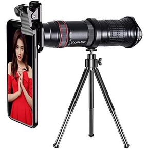 Monocular Telescope, High Power Monoculars for Adults and Kids with Tripod and Smartphone Holder - Clear BAK4 Prism for