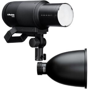 Profoto TeleZoom Reflector White for Protruded and Flat-Fronted Lights with Adjustable Zoom Bundle with Pro-D3 750W Industrial-Grade Monolight with Fast Recycling Time and Three Flash Modes (2 Items)
