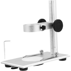 HOMSFOU Microscope Lifting Stand Aluminum Alloy Bracket Holder Easy Install/Remove Lifting Support Rack