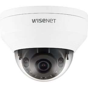 HANWHA | QNV-8010R | 5 MP Network IR Vandal Resistant Dome Camera with 2.8mm Fixed Lens, IP66, IK10 Weatherproof, RJ45 Connection
