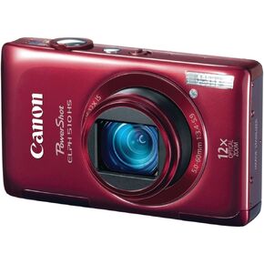 Canon PowerShot ELPH 510 HS 12.1 MP CMOS Digital Camera with Full HD Video and Ultra Wide Angle Lens (Silver)