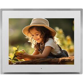 Electronic Picture Frame, Image Preview 100 to 240V Digital Picture Frame 14.6 Inch IPS LCD Screen Multiple Slideshow Effects for Office (US Plug)