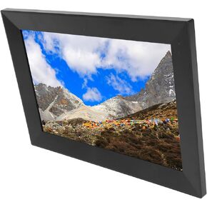 Smart Digital Photo Frame, Wireless 32GB Storage Wall Mount Digital Picture Frame for Office (US Plug)
