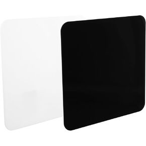 SUPVOX 2pcs Acrylic Reflective Photography Display Boards Backgrounds for Static Product Shooting Light Reflection and Shadow Reduction