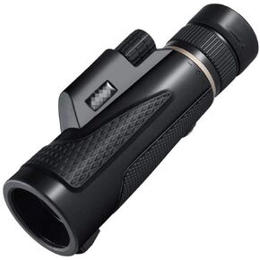 Portable Binoculars High Power 10-32x42 Monocular Telescope, HD Zoom High Power Monocular with BAK4 Prism Lens Monocular with Smartphone Adapter and Tripod for Adults Bird Watching