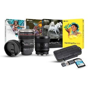 Sony Fe 20mm F/1.8 G كامل الإطار ، حزمة عدسة الزاوية G كبيرة في جميع أنحاء الفتحة مع برامج تحرير ، وبطاقة ذاكرة 64 جيجابايت ، ومقلب عدسة ، وتخزين بطاقة الذاكرة ، وقارئ البطاقات (5 عناصر)