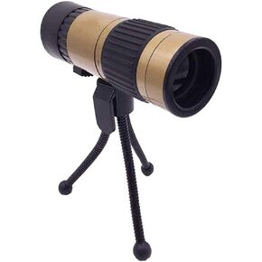 Portable Binoculars High Power 10-100x21 Monocular Telescope, High Power Zoom Monocular Compact with and Tripod BAK4 Prism Lens Monocular for Adults Bird Watching Sightseeing