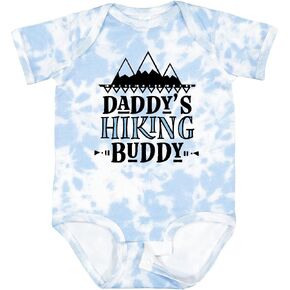inktastic Daddys Hiking Buddy Childs Hiker Baby Bodysuit