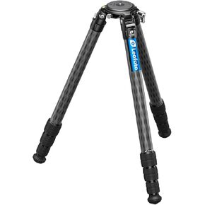 Leofoto LM-X Carbon Fiber Tripod with 75mm Bowl & Platform, 66 lbs Load Capacity, Twist Leg Lock, Travel Case Included (LM-364CX)