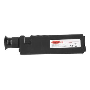 Fafeicy 13 in 1 Fiber Optic Cleaning Tool Kit, Cable Cleaner Tool with 400x Magnifier, for FC SC ST LC 1.25/2.5mm Interface, Handheld Magnifier with Adapters, Optimal Cleaning Efficiency