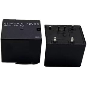 822E-1A-V 822E 1A V 12VDC 40A 6foot Relay(10PCS)