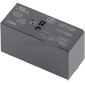 10Pcs JQX HF115F-005-1HS3 HF115F-012-1HS3 HF115F-024-1HS3 6PIN 16A 5V 12V 24V Power Relay(HF115F-012-1HS3)