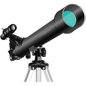 Portable 50mm Monocular Telescope for Kids & Adults, Lightweight Refractor Telescope with Coated Eyepieces, Perfect for Astronomy Beginners, Bird Watching & Stargazing(A+Smartphone Stand)
