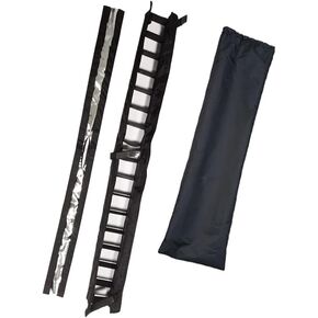 Honeycrates 4ft Egg Crate 40° Universal SnapGrid for 4' Single Tube Light Astera Nanlite