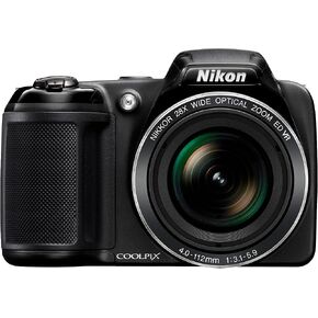 Nikon Coolpix L340 20.2 MP Digital Camera with 28x Optical Zoom and 3.0-Inch LCD (Black) (Renewed)