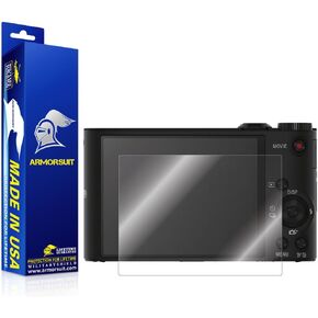 ArmorSuit Sony DSC-WX300 Camera Screen Protector Full Coverage MilitaryShield Screen Protector for Sony DSC-WX300 - HD Clear Anti-Bubble Film