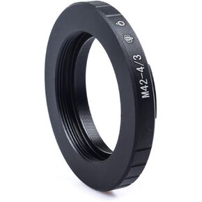 M42 Mount Lenses to 4/3 Cameras Lens Adapter Ring Lens Mount Adapter for Olympus, 4/3 E620 E410 E-3 E510