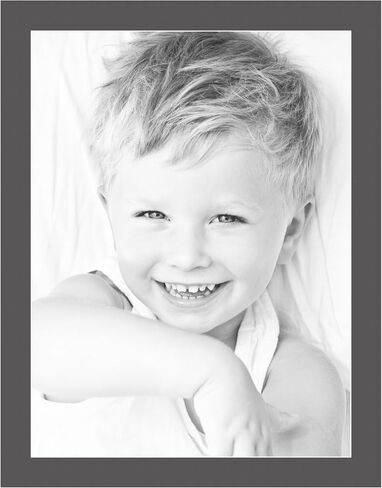 18x24 Cinder/Charcoal Custom Mat for Picture Frame with 14x20 Opening Size (Mat Only, Frame NOT Included) - 9 Pack in Saudi Arabia