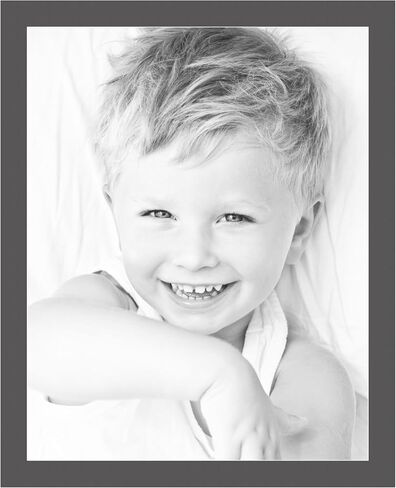 18x24 Cinder/Charcoal Custom Mat for Picture Frame with 14x20 Opening Size (Mat Only, Frame NOT Included) - 9 Pack in Saudi Arabia
