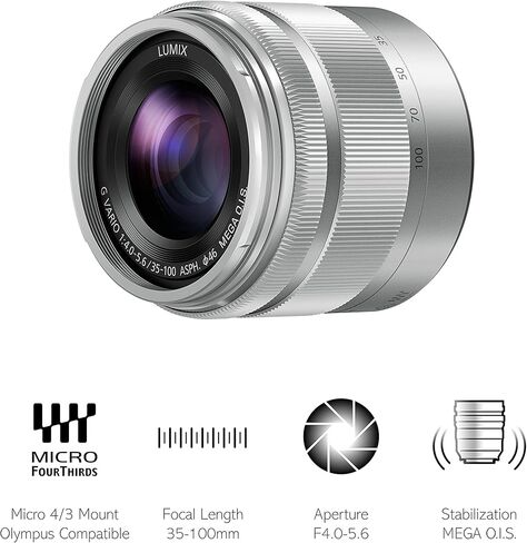 Panasonic LUMIX H-FS35100E-K Micro in Kuwait