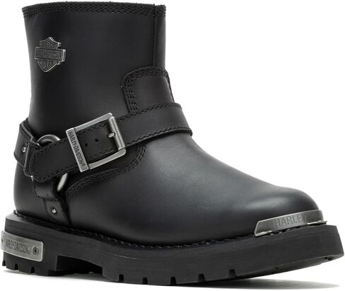 Harley-Davidson Women's Devi 5.5 بوصة أحذية الدراجات النارية الأسود D87304 in Kuwait
