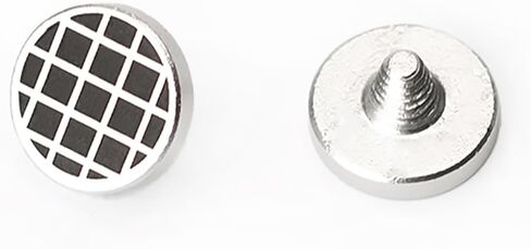 Grid Pattern Camera Metal Shutter Button for FUJIFILM X100VI X100V X-T4 X-T3 X-E4 X-T50 X-T30II hot Shoe Cover Shutter Decorative Set (Aluminum Alloy-Shutter Decorative Button) in Kuwait